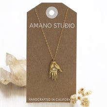 Load image into Gallery viewer, Mystic Hand Necklace - 20&quot; - Tigertree
