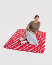 Load image into Gallery viewer, Puffy Picnic Blanket - Bunnies
