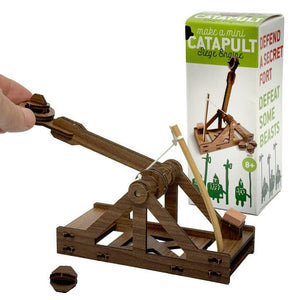 Mini Catapult Wooden Building Kit