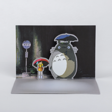 Load image into Gallery viewer, Totoro Pop-Up Notecards
