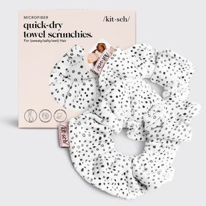 Towel Scrunchie 2 Pack- Micro Dot