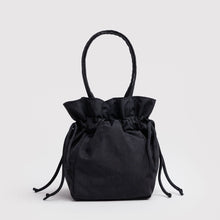 Load image into Gallery viewer, Nylon Drawstring Bag- Black
