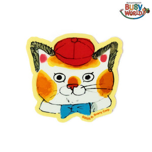 Richard Scarry Huck Hat Sticker