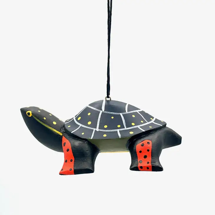 Spotted Turtle Balsa Ornament - Tigertree