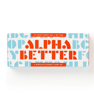 Alpha Better Stamp Set