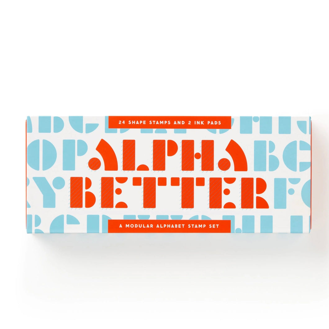 Alpha Better Stamp Set