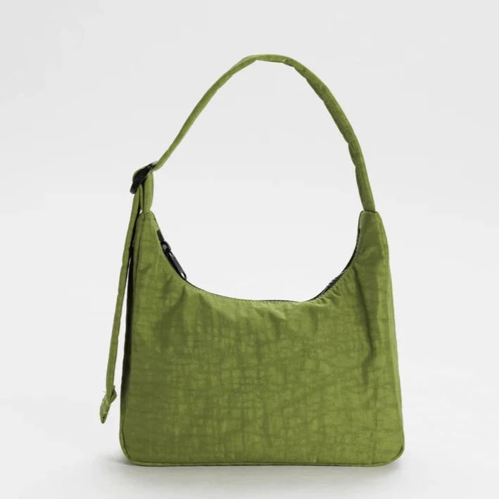 Mini Nylon Shoulder Bag - Avocado - Tigertree