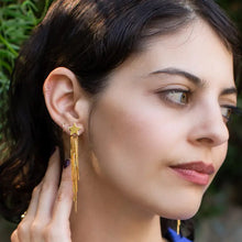 Load image into Gallery viewer, Shooting Star Layered Earrings- 18K Gold Plated
