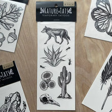 Load image into Gallery viewer, Desert Wild Temporary Tattoo Two Pack - Tigertree
