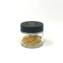 Load image into Gallery viewer, Hand Gold Paper Clips- Jar of 25
