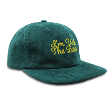 Load image into Gallery viewer, I&#39;m With The Birds Corduroy Hat
