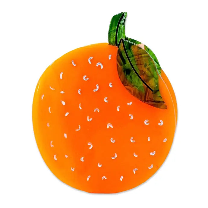 Midi Orange Hair Claw - Tigertree