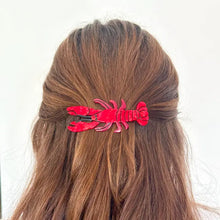 Load image into Gallery viewer, Lobster French Barrette - Tigertree

