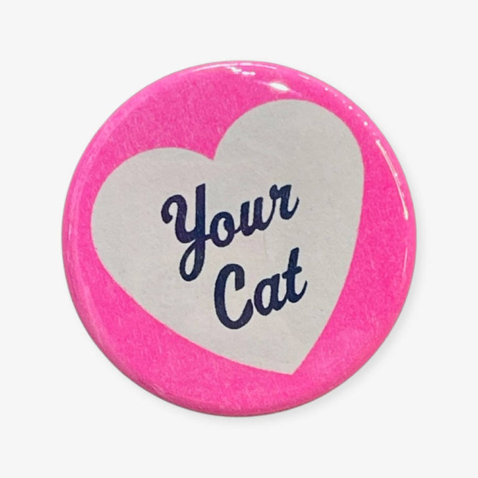 Love Your Cat Button - Tigertree