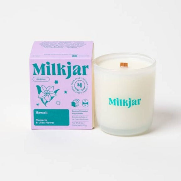 Milkjar Candle Hawaii