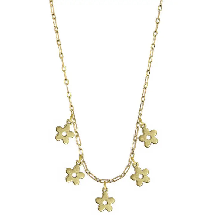 Flowery Friends Necklace