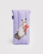Load image into Gallery viewer, Puffy Glasses Sleeve- Fancy Cats

