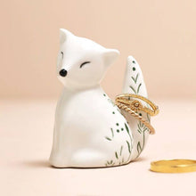 Load image into Gallery viewer, Ceramic Fox Ring Holder
