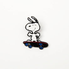 Load image into Gallery viewer, Peanuts Skateboard Enamel Pin
