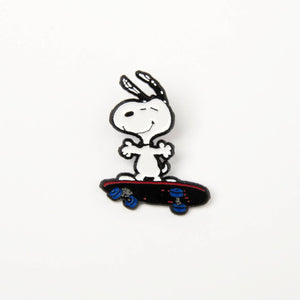 Peanuts Skateboard Enamel Pin