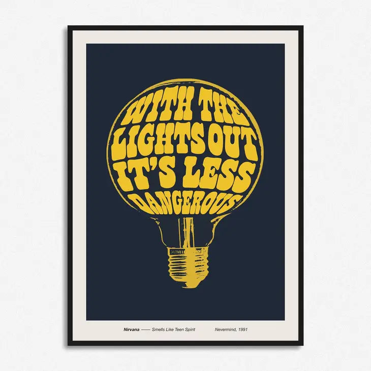 Lights Out Print - Tigertree