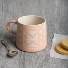 Load image into Gallery viewer, Pink Imprint Mug
