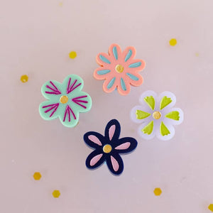 Flower Stud Earring Set/4