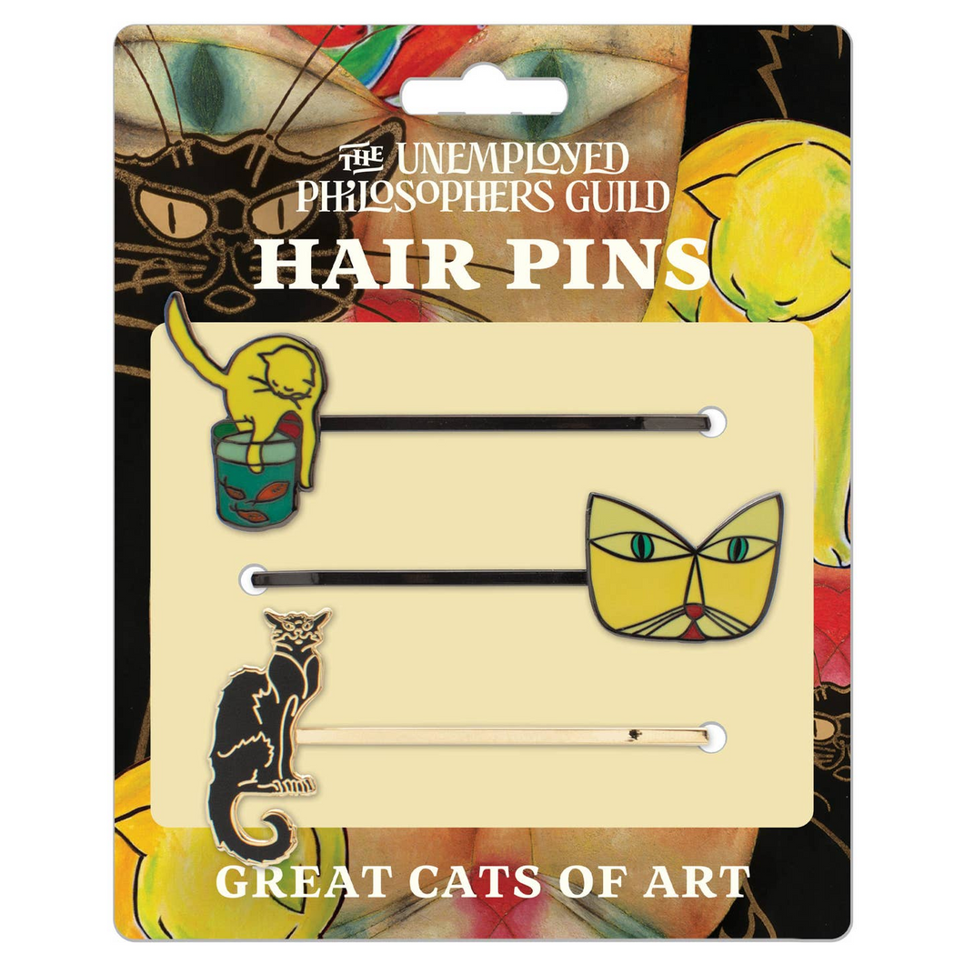 Great Cats of Art Hair Pin
