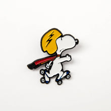 Load image into Gallery viewer, Peanuts Roller Derby Enamel Pin
