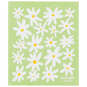 Swedish Dish Cloth - Daisies