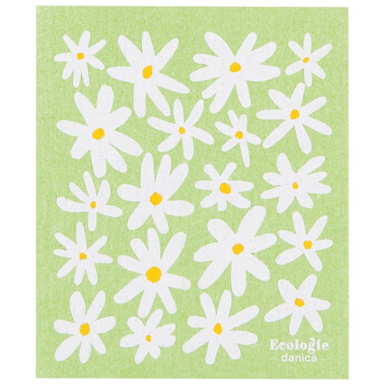 Swedish Dish Cloth - Daisies