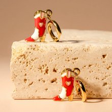 Load image into Gallery viewer, Jolene Hoops- 18K Gold Plated
