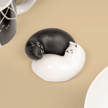 Load image into Gallery viewer, Purrfect Salt + Pepper Shaker
