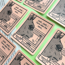 Load image into Gallery viewer, Bad News Horse Sticker
