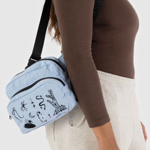 Fanny Pack - Embroidered Ballet Icons