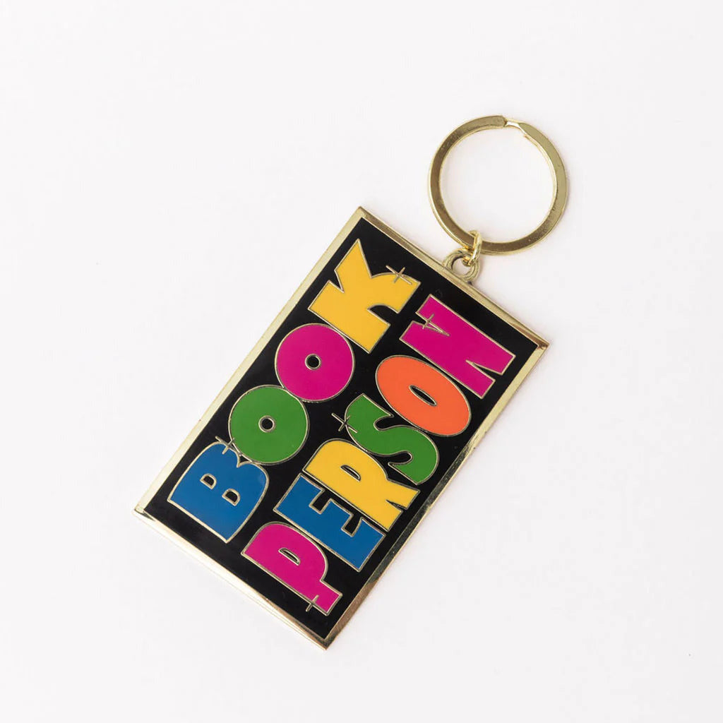 Book Person Keychain