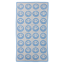 Load image into Gallery viewer, Bath Towel - Sky Blue Happy
