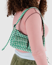 Load image into Gallery viewer, Cargo Shoulder Bag - Green Gingham - Tigertree
