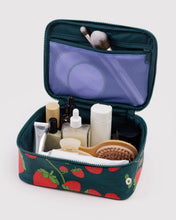 Load image into Gallery viewer, Small Cosmetic Case - Strawberry Blossom - Tigertree
