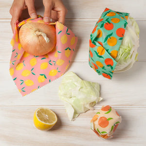 Beeswax Wrap Set - Citrus - Tigertree