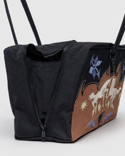 Load image into Gallery viewer, Medium Nylon Bowler Bag- Western Applique
