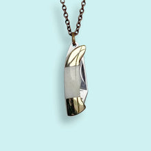 Load image into Gallery viewer, Bone Handled Knife Necklace
