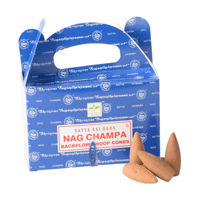 Nag Champa Backflow Incense Cones - Tigertree