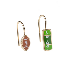 Load image into Gallery viewer, Football Fan Earrings

