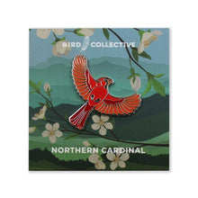 Load image into Gallery viewer, Northern Cardinal Enamel Pin - Tigertree
