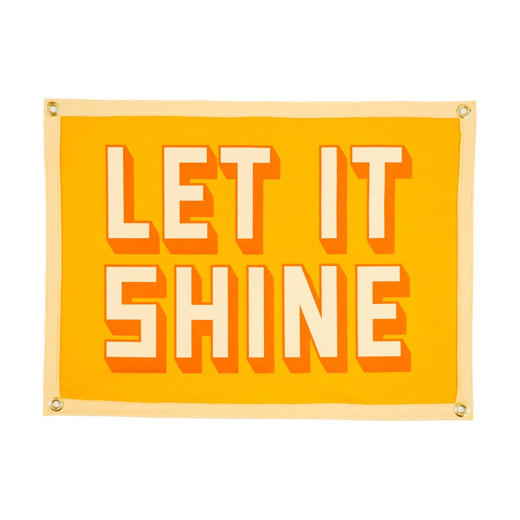 Let It Shine Camp Flag - Tigertree