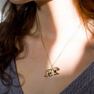 Tiny Tiger Necklace