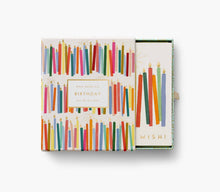 Load image into Gallery viewer, Birthday Candles Keepsake Card Box - Tigertree
