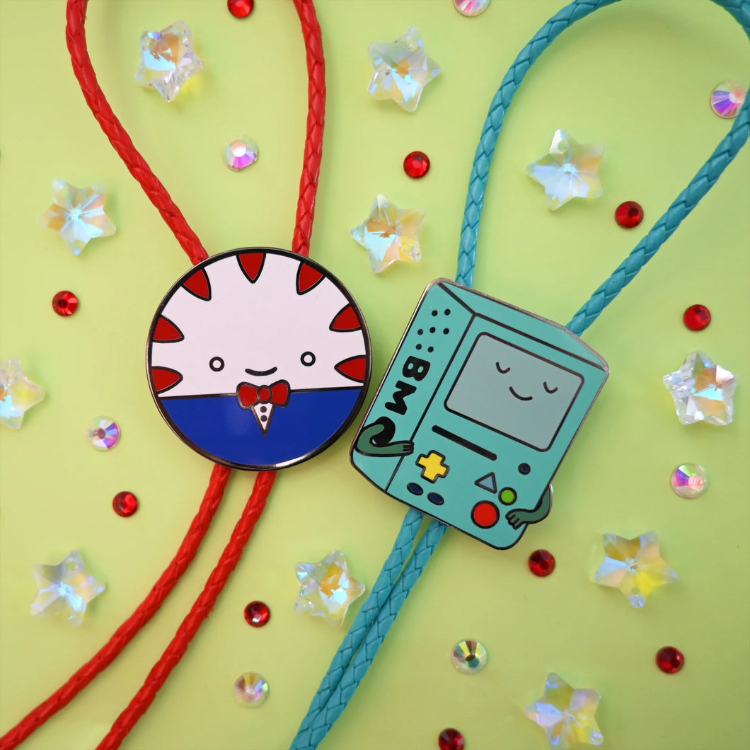 Peppermint Butler Bolo Tie