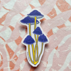 Bonnet Mushroom Sticker